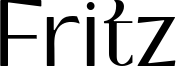 Fritz Font