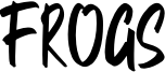 Frogs Font