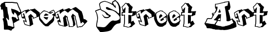 From Street Art Font