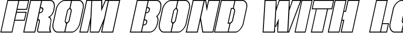 frombondwithloveoutital.ttf