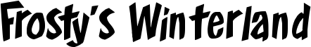 Frosty's Winterland Font