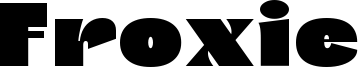 Froxie Font