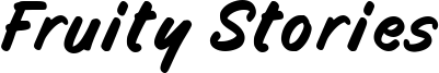 Fruity Stories Font