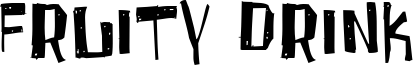 Fruity Drink Font
