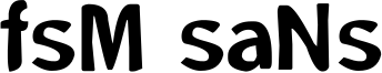 FSM Sans Font