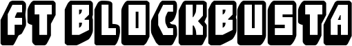 FT Blockbusta Font