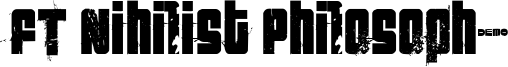 FT Nihilist Philosophy Font