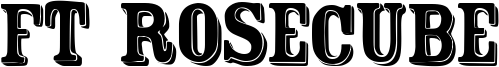 FT Rosecube Font