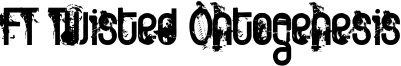 FT Twisted Ontogenesis Font