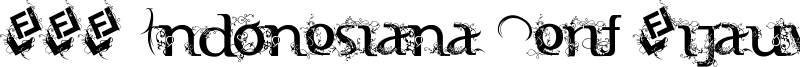 FTF Indonesiana Serif Hijauwana Font
