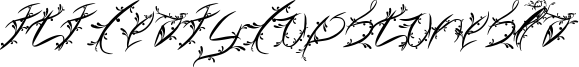 FTF Leafy Lopstonesia Font