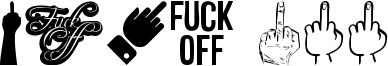 Fuck Off Font