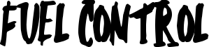 Fuel Control Font