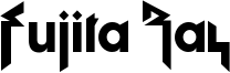 Fujita Ray Font