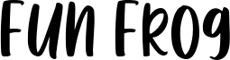 Fun Frog Font