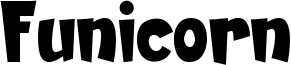 Funicorn Font