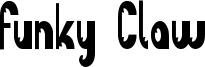 Funky Claw Font