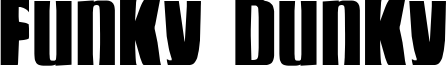 Funky Dunky Font