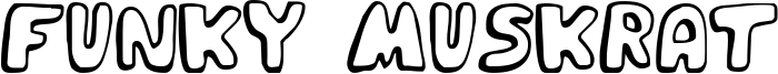 Funky Muskrat Font