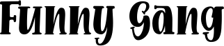 Funny Gang Font