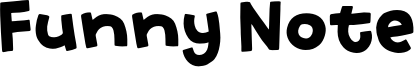 Funny Note Font