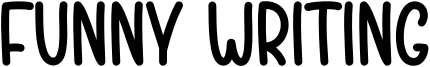 Funny Writing Font