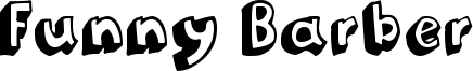 Funny Barber Font