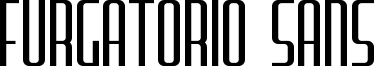 Furgatorio Sans Font