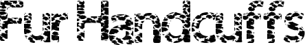 Fur Handcuffs Font