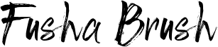 Fusha Brush Font