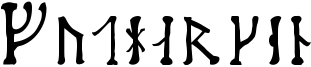 Futharken Font