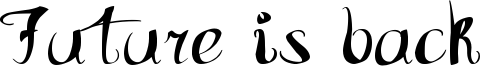 Future is back Font