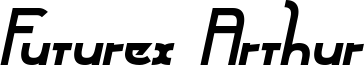 Futurex Arthur Bold Italic.ttf