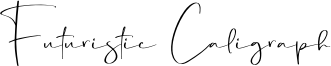 Futuristic Caligraph Font