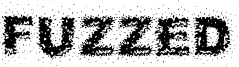 Fuzzed Font