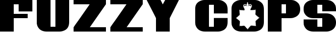 Fuzzy Cops Font