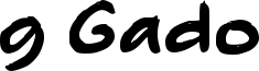 g Gado Font