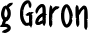 g Garon Font