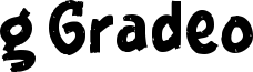 g Gradeo Font