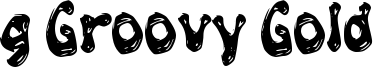 g Groovy Gold Font