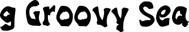 g Groovy Sea Font