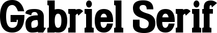 Gabriel Serif Condensed Bold.ttf