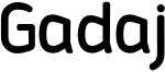 Gadaj Font