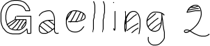 Gaelling 2 Font