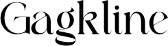 Gagkline Font