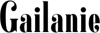 Gailanie.otf