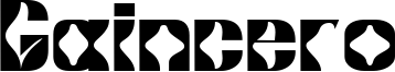 Gaincero Font