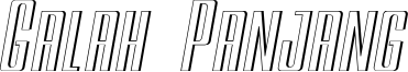 GalahPanjangItalic.ttf