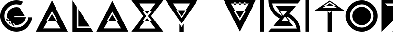 Galaxy Visitors Font