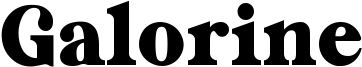 Galorine Font